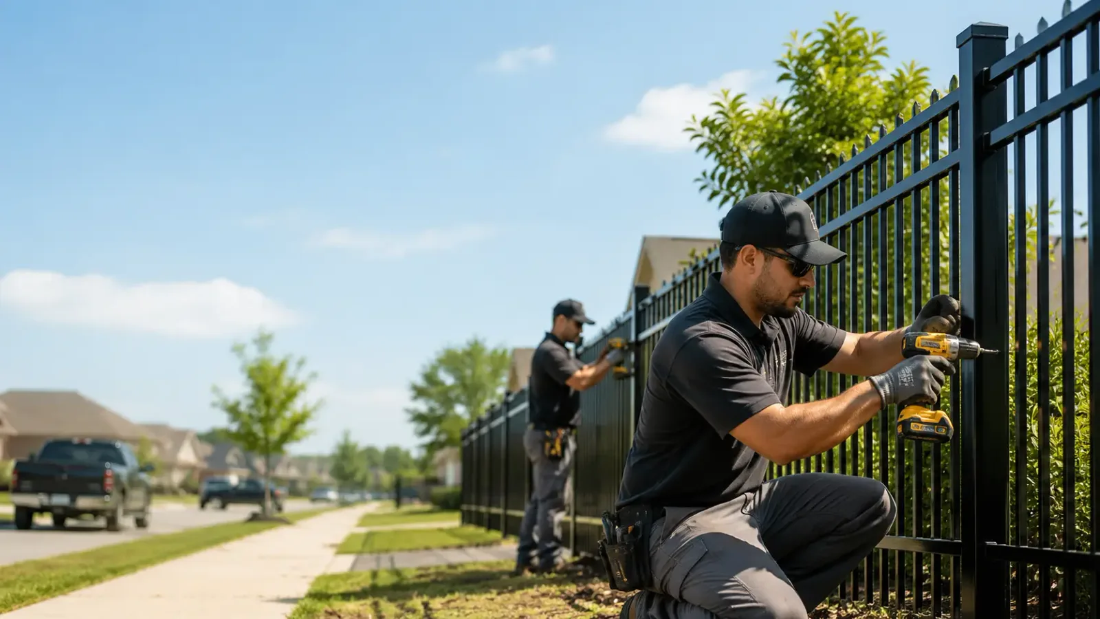 Metal Fence Installation in Little Cedar, IA